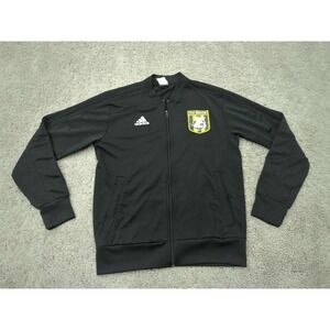 Texas Lutheran University Bulldogs Jacket Mens‎ M Black NCAA Soccer Adidas